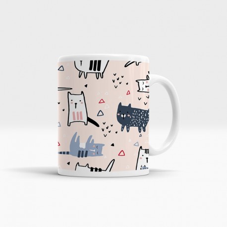 Taza Gatitos Personalizada con Nombre 6